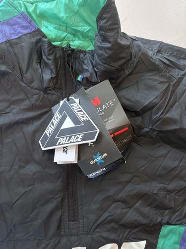 Palace Pertex P-Sport 1/2 Zip Thinsulate Jacket Men's XL Green - Picture 4 of 8