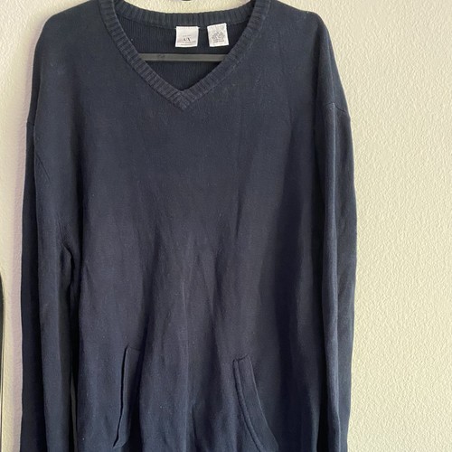 Armani Exchange, Vintage 90’s armani Exchange V-neck Sweater Giorgio emporio AX