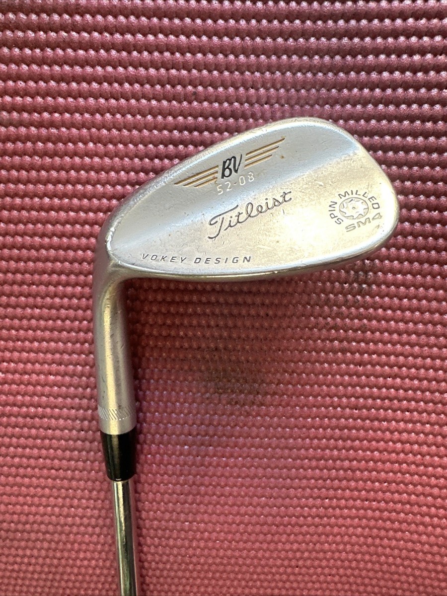 レフティ Titleist Vokey ウェッジ SM4 52° SM7 58° Titleist Vokey Spin Milled SM4 Chrome Wedge Gap GW 52° Steel Stiff