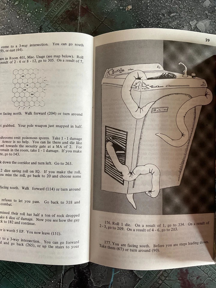Metagaming MicroQuest 5 The Fantasy Trip ESTACIÓN DE SEGURIDAD Caja 3205 sin perforar Foto 4 de 4