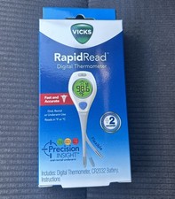 Vicks RapidRead Digital Thermometer Water Resistant termometro Oral / Rectal