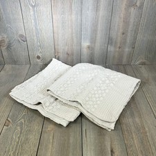 PHF 100 Cotton Waffle Weave Euro Sham Covers, 24" x 24", Oatmeal, 2 Pack