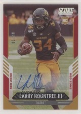 2021 Score Rookies Red Zone Signatures 2/20 Larry Rountree III #373 Auto 04ui
