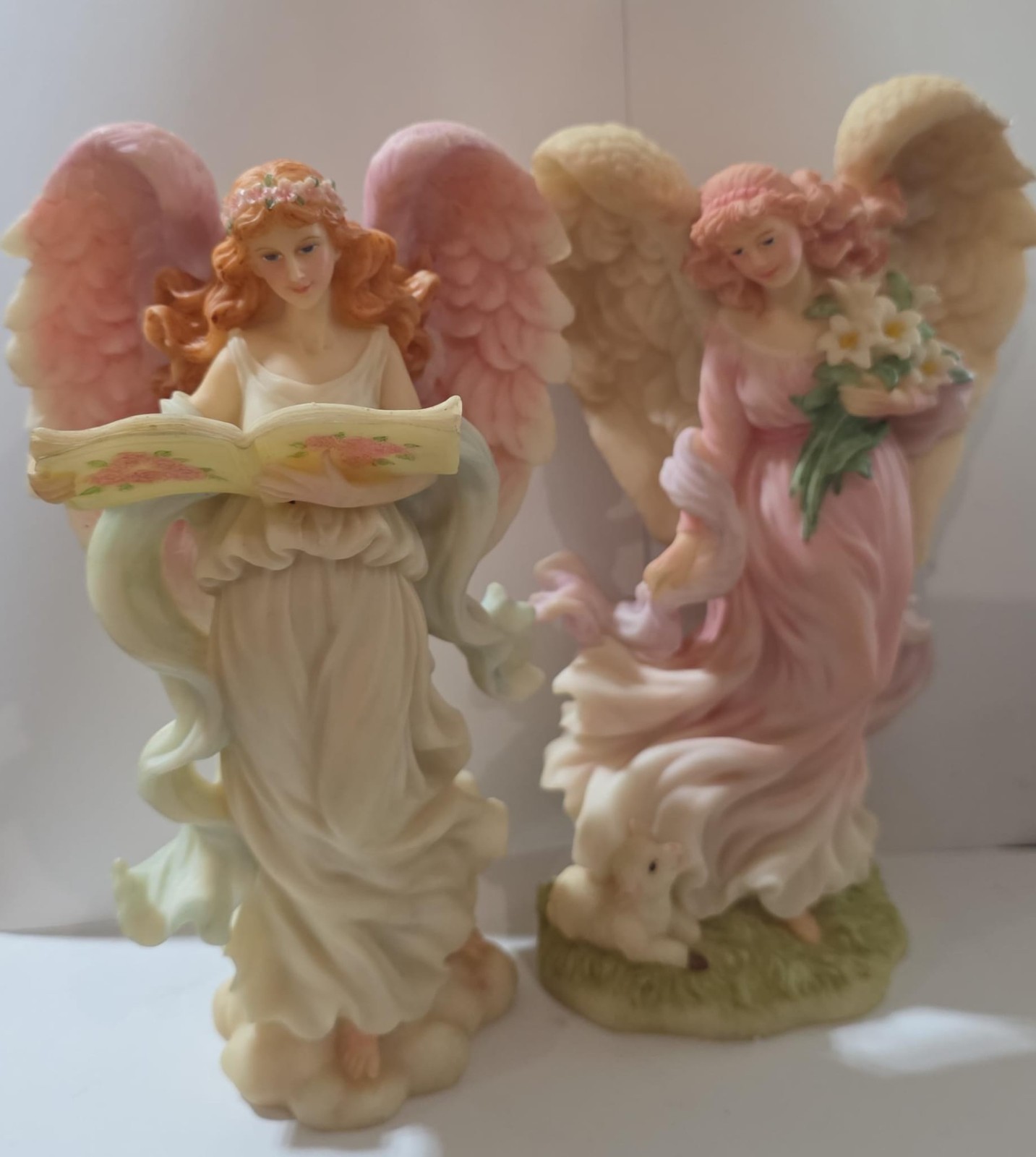 SERAPHIM ANGEL COLLECTION ROMAN INC.~ FAITH THE EASTER  & MELODY HEAVEN'S SONG