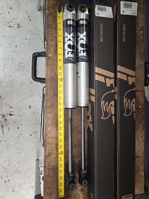 BDS Suspension FOX98224758 FOX 2.0 Shocks 27.95x17.35x2- EB1/EB1