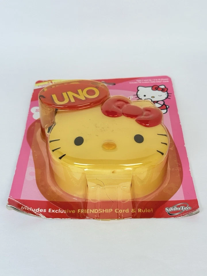 Hello Kitty Uno Card Game 2006 Collector Logo Case Sanrio Sababa Cards BRAND NEW - Image 4 of 4
