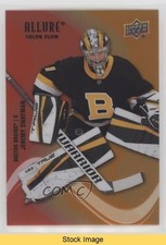 2022-23 Upper Deck Allure Color Flow Red Orange Jeremy Swayman #SF-88 READ 0mf0