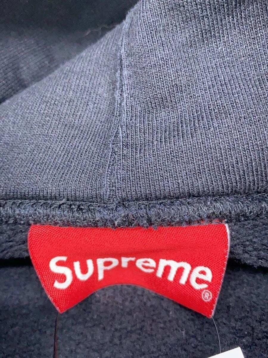 Felpa Supreme con cappuccio 18AW M cotone nero usata