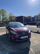 Ford Fiesta 1.25L Manual Petrol Zetec 2010 5 Door Hatchback Car With Logbook