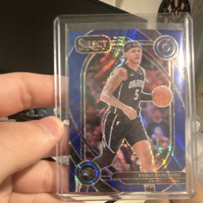 Panini 2024-25 Select Paolo Banchero Magic Concourse Blue Prizm #215 66/75