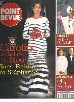PERSPEKTIVE NR. 2697 CAROLINE & BAL DE LA ROSE / JEAN PAUL II. / MOHAMMED VI