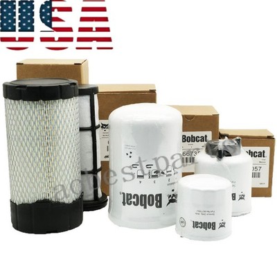 Filter Service Kit Oil Fuel Air For Bobcat MT52 MT55 MT85 MT100 Mini Loader