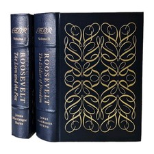 Franklin D Roosevelt James Burns Easton Press Library Presidents Two Volumes