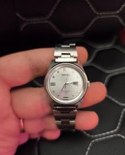 OROLOGIO SEIKO 2119-0090 30mm meccanico Donna Acciaio Vintage 21 jewels