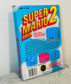 Super Mario Bros 2  -1988- Nintendo Entertainment System NES, Tested, CIB