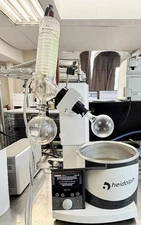 Heidolph Hei-VAP Rotary Evaporator + ULVAC DTC-41 Pump + Heating Bath + Vac Cnt