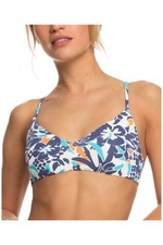 Roxy Women's Standard Beach Classics Athletic Bikini Bijou Blue Trop