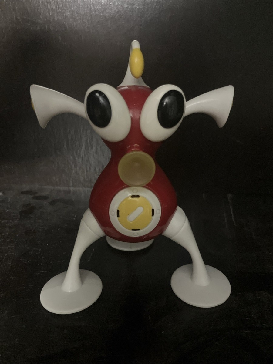 McDonald's 2006 Zizzle Iz Red Tripod Robot Happy Meal Action