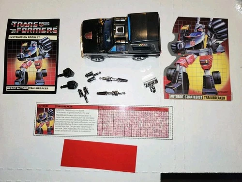 Trailbreaker 100% Complete 1984 Vintage Hasbro G1 Transformers Action Figure