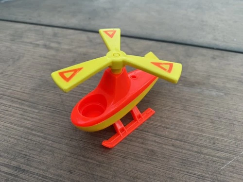 Vintage 1972 Fisher-Price Play Family Airport Helicopter – Little People