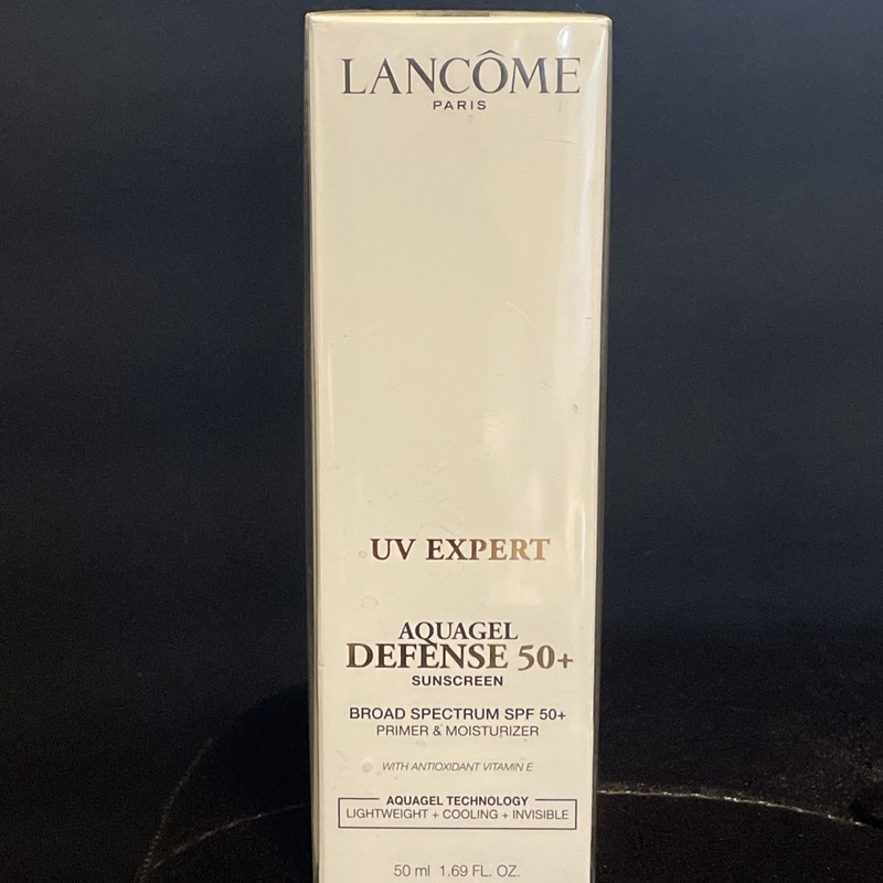 New! Lancome UV Expert Aquagel Defense SPF 50+ Sunscreen 1.69 FL OZ/50ml SEALED