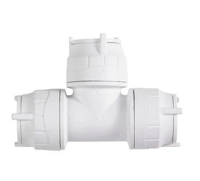 Restposten 45 x Polyfit 10 mm gleiche T-Stücke Push Fit Polyplumb FIT210