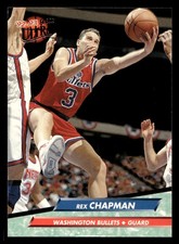 1992 Ultra Rex Chapman #366 Washington Bullets  Near mint or better