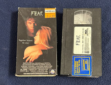 Fear VHS 1996 MCA Universal Mark Wahlberg  Reese Witherspoon R Play Tested 