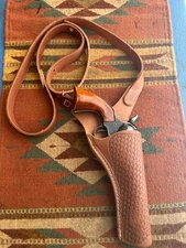 Shoulder Sling Holster FITS Colt SAA EMF 1873 Ruger Super Wrangler 5.5 Basketwea