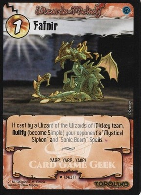 Fafnir - Origins - Wizard of Mickey TCG