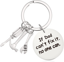 Dad Keychain - Father'S Day Gifts for Dad Birthday Gifts from Daughter Father'S