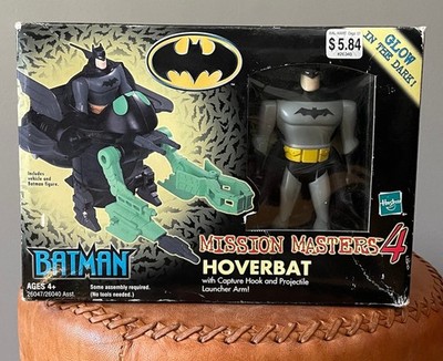[New] BATMAN Mission Masters 4 HOVERBAT with Batman Figure from Hasbro 2002