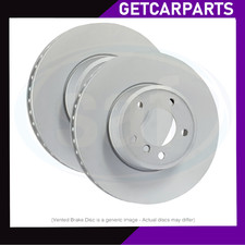 Rear Vented Brake Discs Pair 300mm Fits BMW 2 Series F23 2014-2021 2.0