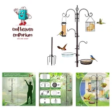Attract Wild Birds with Our 87 Inch Heavy Duty Feeding Station & Accessories