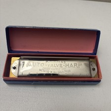 M. Hohner Auto Valve Harp Harmonica- Model 105/40 C