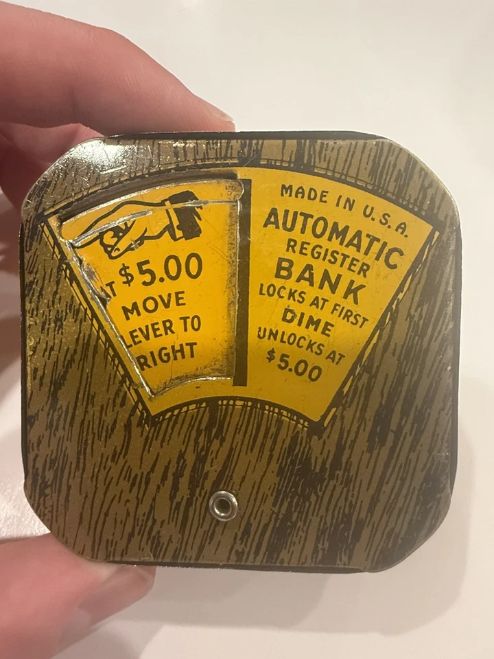 Antique 1939 Walt Disney Productions Donald Duck Dime Automatic Register Bank - Image 2 of 4