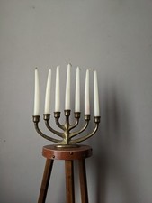 Chandelier Vintage En Bronze Décoration Scandinave 7 Branches 