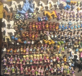 70 lb LEGO Lot - Minifigures, Dragons, Animals, Sets - Elves, Friends & Disney