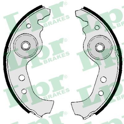 LPR Bremsbackensatz 00890 FüR Abarth Autobianchi Passend FüR Fiat FSO Lancia-image