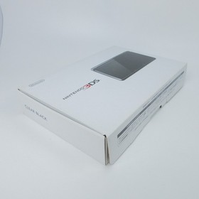 【Excellent】Nintendo 3DS Clear Black Console Japanese Edition #DEN0124/08