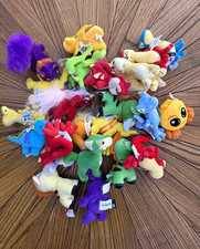 McDonald's Neopets Mini Plush Stuffed Animal Lot Under 6 in 2004