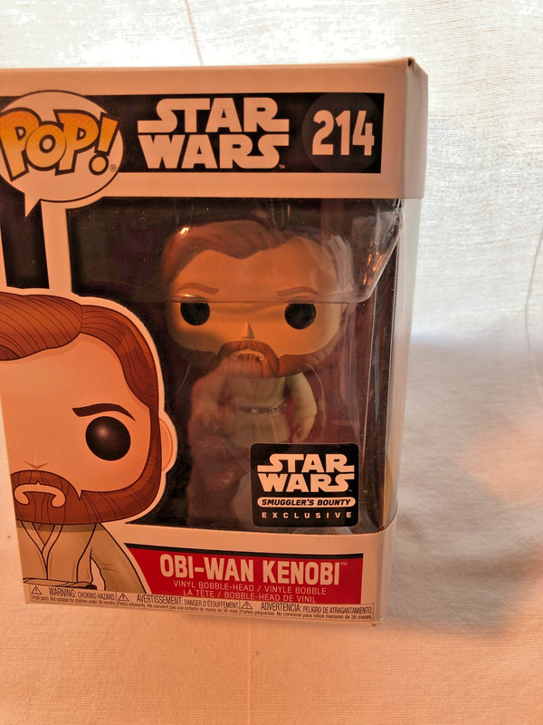 Obi Wan Kenobi Funko Pop 214 Star Wars Smuggler's Bounty