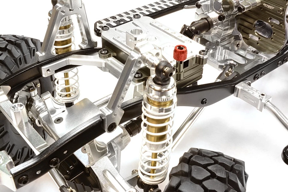 Billet Machined 1/10 Twin Motor Trail Roller 4WD Off-Road Scale Crawler ARTR - Image 3 of 4