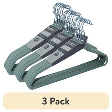 3 Pack Better Homes Gardens Rubber Hangers Non-slip Clothing Hangers 10 Pk 3 Pack Better Homes Gardens Rubber Hangers Non-slip Clothing Hangers 10 Pk