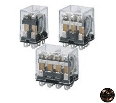 OMRON Bi-Power Relais mit eingebauter Kontrollleuchte Einzelsteckklemme DC24V