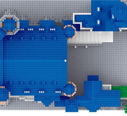 92 Sets Architektur Bausteine Set Schwan Stein Burg Steine Modell Spielzeug - Bild 9 von 111