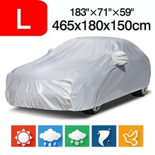 Car Cover Outdoor Dust Uv Sun Snow Protect Universal For Ford Mustang 1980-1993