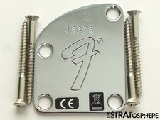 USED Fender Custom Shop Postmodern Journeyman Relic Strat NECK PLATE 