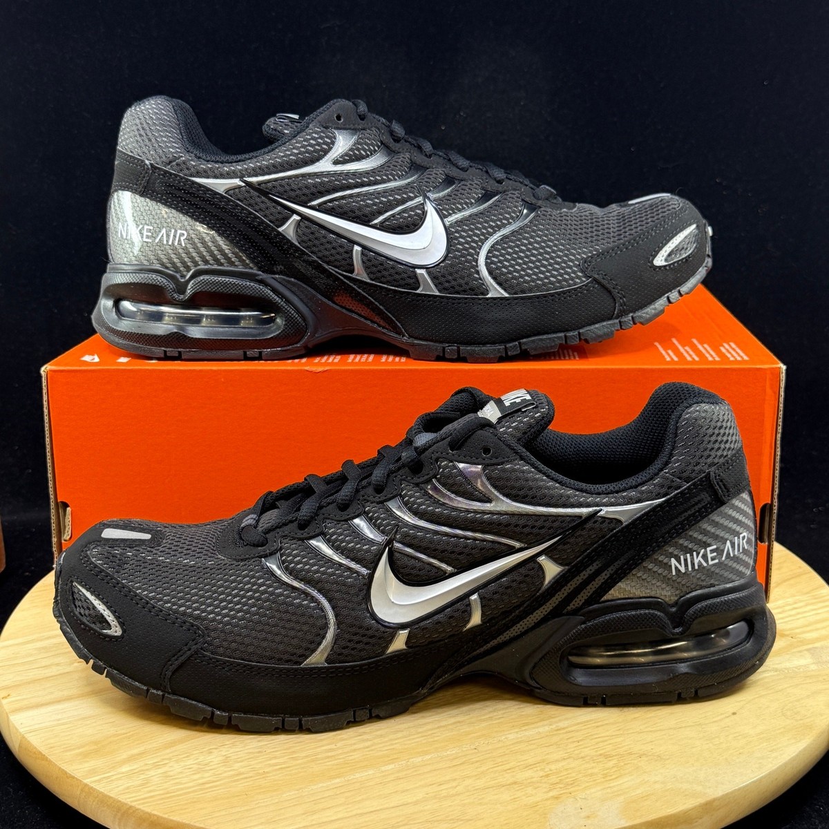Nike Air Max Torch 4 Anthracite Metallic Silver Black 343846-002