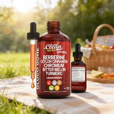 Clean Nutra Berberine with Ceylon Cinnamon Supplement Liquid Drops hot sale